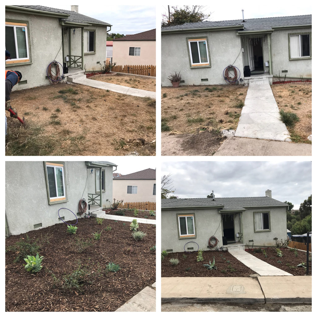 San Diego Community Project | Before & After | LaBahn's Landscaping
