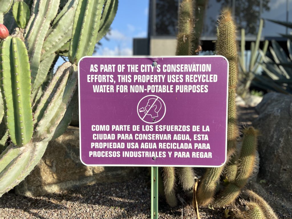 Copy Of Jazzercise Recycled Water Sign